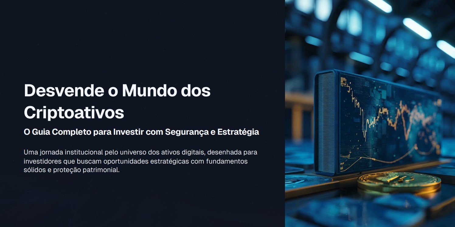 Capa do ebook Desvende o mundo dos criptoativos