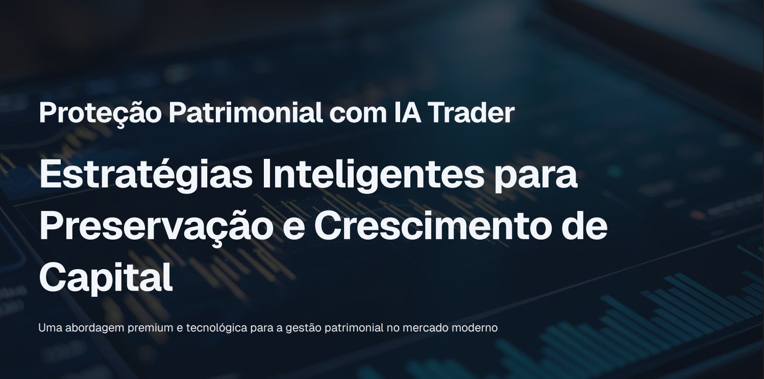 Capa do ebook Proteção Patrimonial com IA
